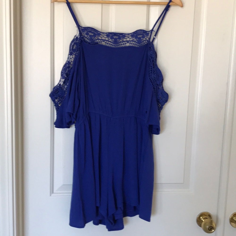Blue romper